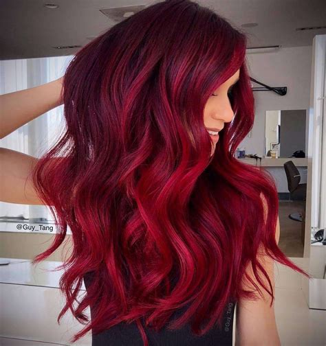 75 Best Hair Colors For Spring Summer Season 2019 Burgundy Red