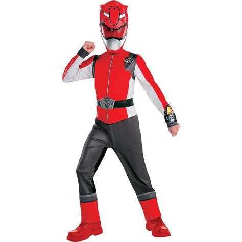 Boy S Classic Red Ranger Costume Medium Artofit