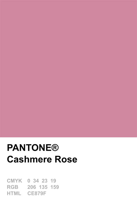Pantone 2015 Cashmere Rose More Pantone 2015 Pantone Pink Pantone