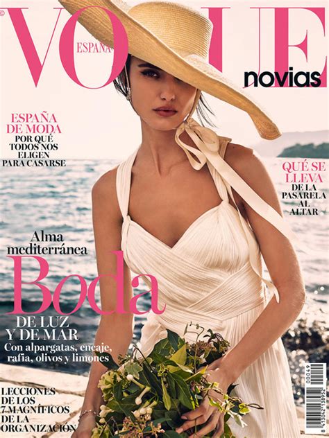 Duchess Dior Blanca Padilla For Vogue Spain Novias Ss 2017