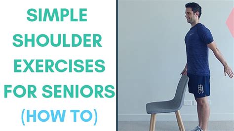 How To Perform Simple Shoulder Exercises For Seniors More Life Health