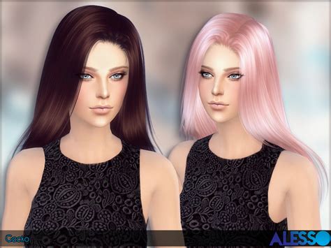 Gecko Hair By Alesso At Tsr Sims 4 Updates
