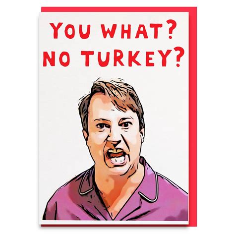 Peep Show Christmas Card Funny No Turkey Christmas Card Etsy