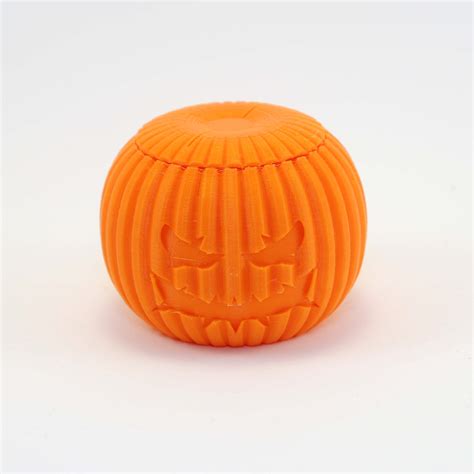3D Printable Pumpkontainer - 3D printed pumpkin container! by Harry Roper