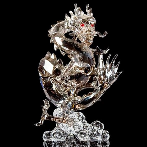Sold Price Swarovski Crystal Figurine Dragon Invalid Date Edt