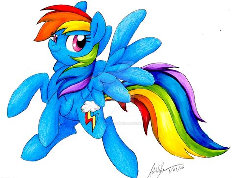 Rainbow Dash By Pitterpaint On Deviantart