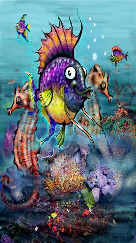 Aquarium Digital Art By Kevin Middleton Fine Art America