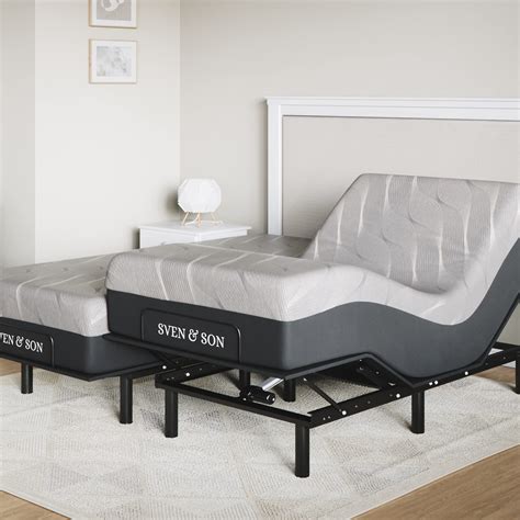Sven And Son Split King Essential Adjustable Bed Base Frame 14” Luxury