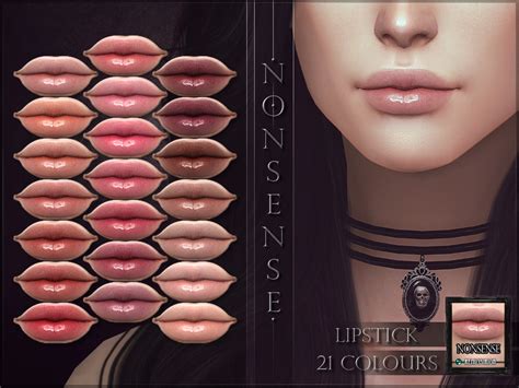 Remussirions Nonsense Lipstick Sims 4 Sims 4 Tsr Sims 4 Cc Makeup
