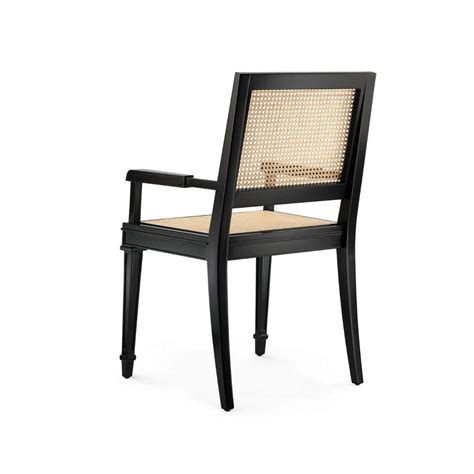 Jansen Arm Chair Black Maison Vogue