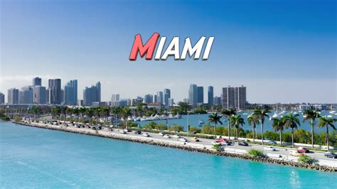 Aerial Miami 🇺🇸 4k Drone Footage Quick Tour Youtube
