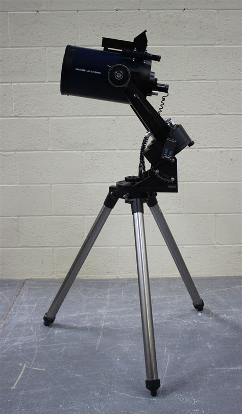 A Meade Lx10 Emc 8 Inch Schmidt Cassegrain Telescope Serial No 832013