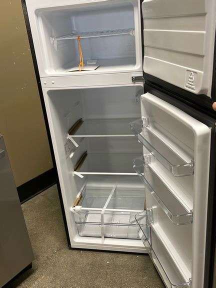 Vissani Cu Ft Top Freezer Refrigerator In Stainless Steel Look