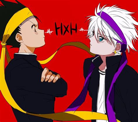 Killua Zoldyck And Gon Freecs Hunter X Hunter Hunter X Hunter Hunter