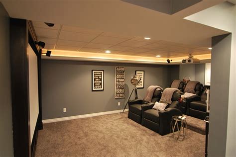 To conclude, basement ceiling types could be diy if we are only talking about a cramped space. Basement Decorating Ideas for Family Rooms - Traba Homes