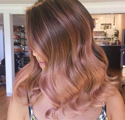 15 Sweetest Rose Gold Ombre Hairstyles For 2023