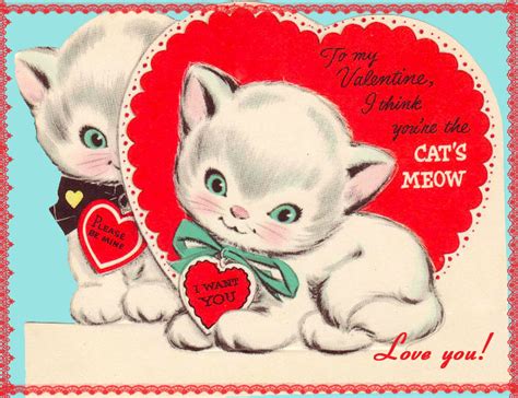 5 Best Images Of Free Printable Valentine Cards Cat Valentines Day