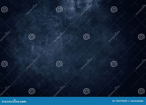 Old Blue Navy Grungy Canvas Background Or Texture Stock Image Image