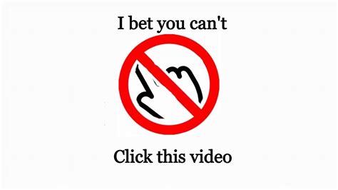 Do Not Click This Video YouTube