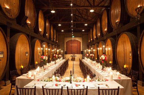 U Shaped Wedding Reception Table Head Table Winery