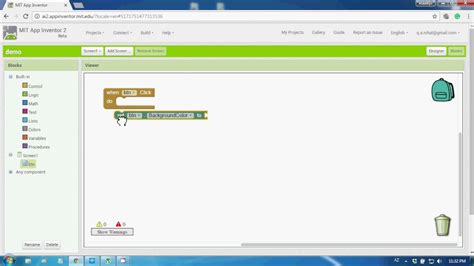 Mit App Inventor Step By Step 2 Introduction To User Interface