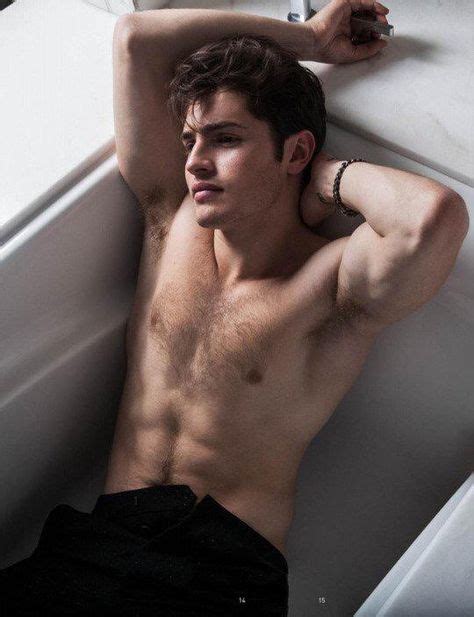 Gregg Sulkin Turns Up The Heat W Bello Shower Shoot With Images Celebrities Male