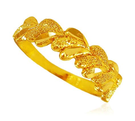22k Gold Ladies Ring Rilg22066 Rings Ladies Gold Ring