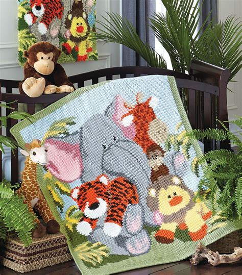Jungle Love Blanket Pattern In 2021 Crochet Safari Baby Blanket