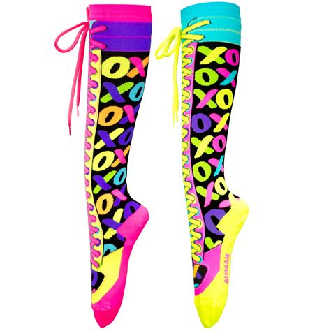 Madmia Girls Knee High Socks Festival Dance Highland Unicorn Crazy Colorful Fun Ebay