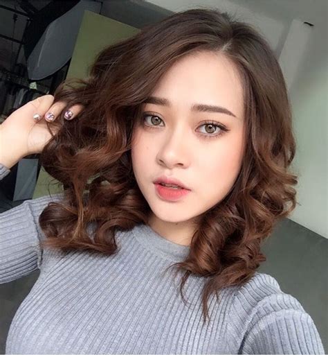 Insta Truoghoagmaianh Asian Inspired Makeup Short Hair Styles