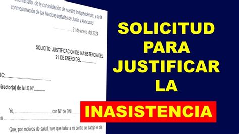 Ejemplo De Solicitud Para Justificar La Tardanza En El Trabajo