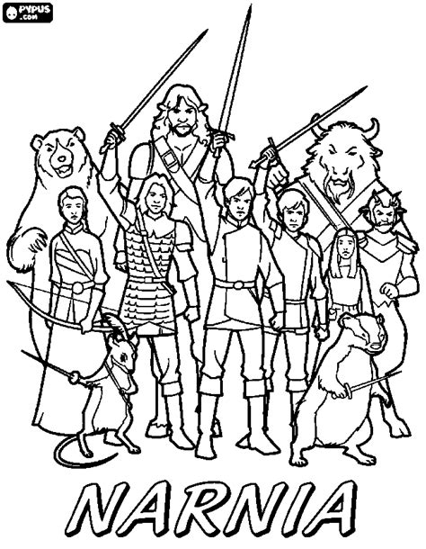 Coloring Pages Of Narnia At Free Printable Colorings