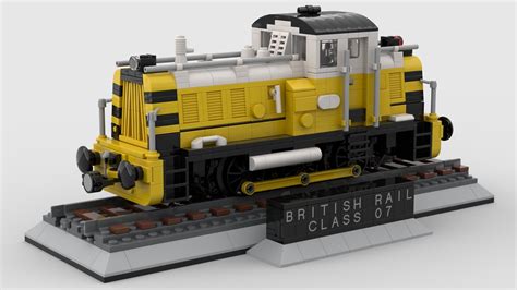 Lego British Rail Class When Looking At A Locomotive To Flickr