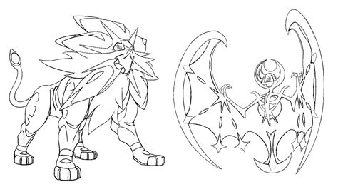 Solgaleo 6 Coloring Page Free Printable Coloring Pages For Kids