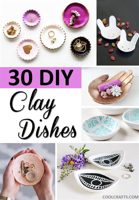 30 Decorative Clay Dishes You Can Make Yourself Diy Clay