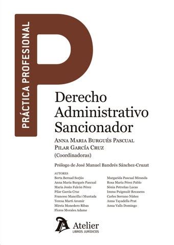 Derecho Administrativo Sancionador By Atelier Libros Jur Dicos Issuu