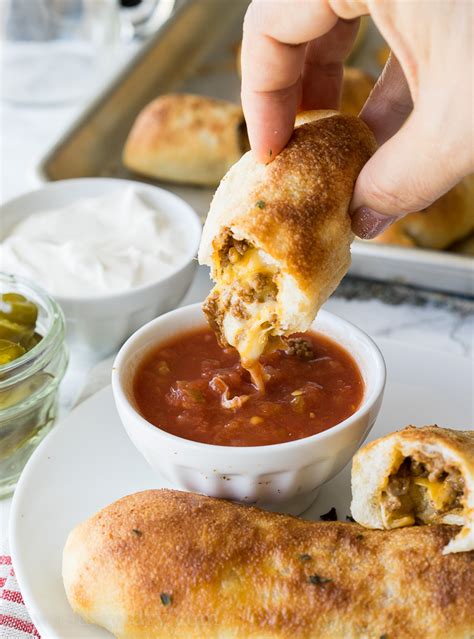 Unroll the pizza dough and cut it into 12 equal pieces. Cheesy Taco Sticks | Recipe (With images) | Recipes, Food ...