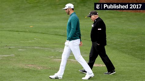 Dustin Johnson Withdraws From The Masters With A Back Injury The New