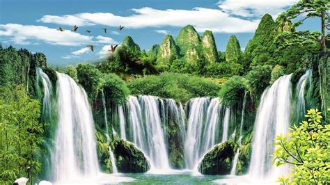 The Healing Waterfall A Meditation For Complete Rejuvenation Youtube