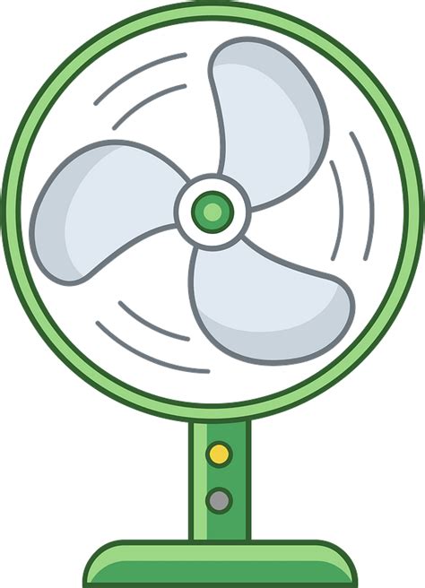 Stand Fan Clipart