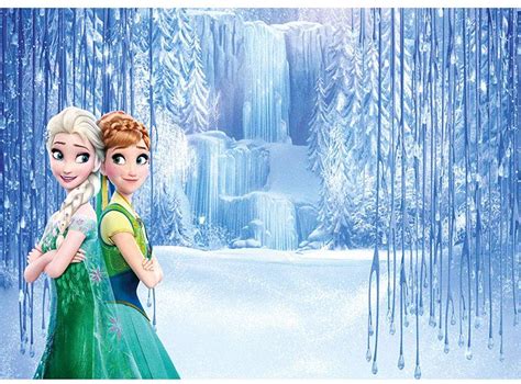 Photography Background 3x5ft Frozen Theme Photo Backdrop For Baby