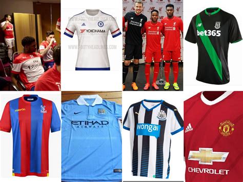 Premier League 201516 Kits Confirmed And Rumoured Strips From Arsenal