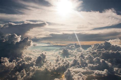 Clouds Formation For Background Or Di Purposes Stock Image Image Of