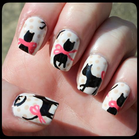 Cute Farm Animal Nail Designs