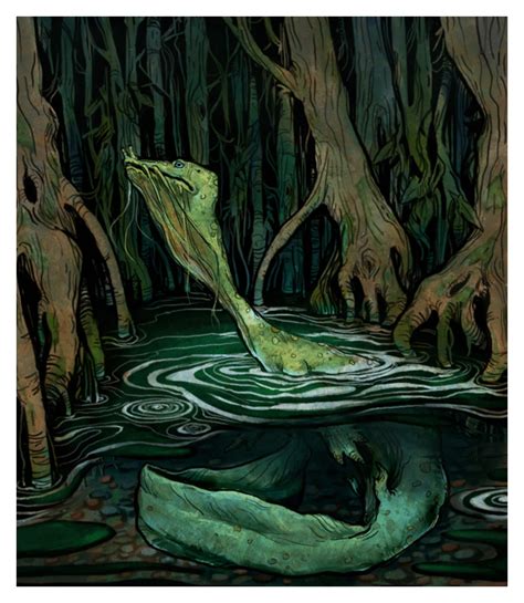 Green Slime Creature By Bluefooted On Deviantart