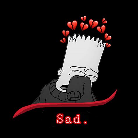 Sad Sad Broken Cry Simpson Heart Brokenhea