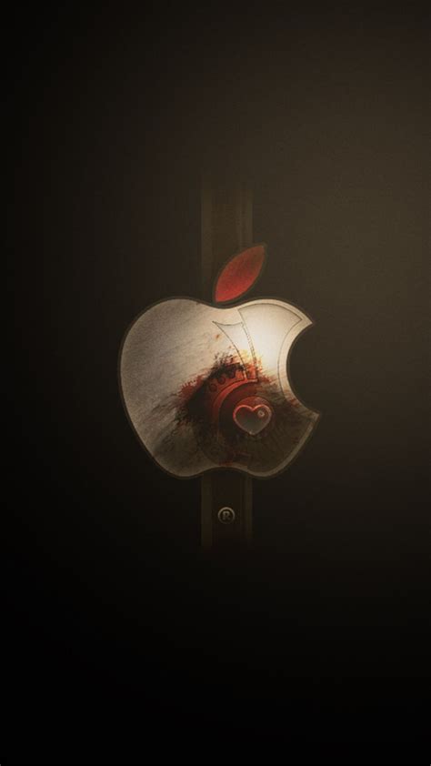 Download Apple Logo Art Landscape Iphone Wallpaper By Ravent 8