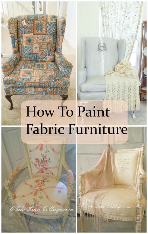 How To Paint Fabric Furniture Anne P Makeup And More Painting
