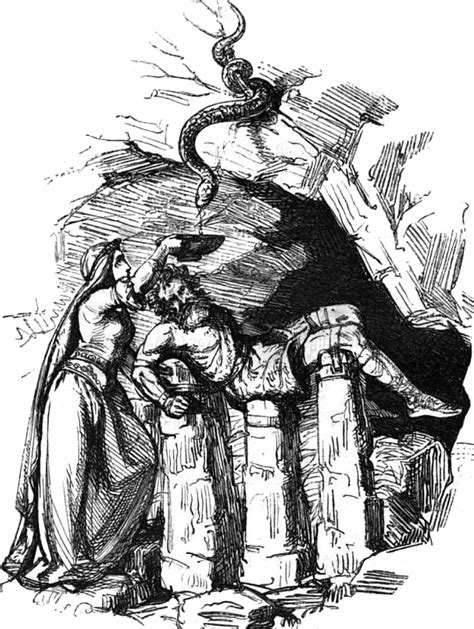 Loki Và Sigyn 1865 Tranh Của Ludwig Pietsch Thần Thoại Bắc Âu