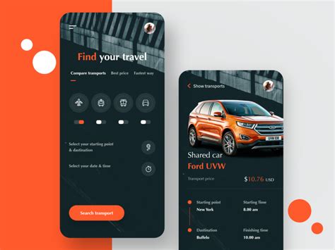 #Book Your Vehicle IOS App | Ios app, App, Creative app design